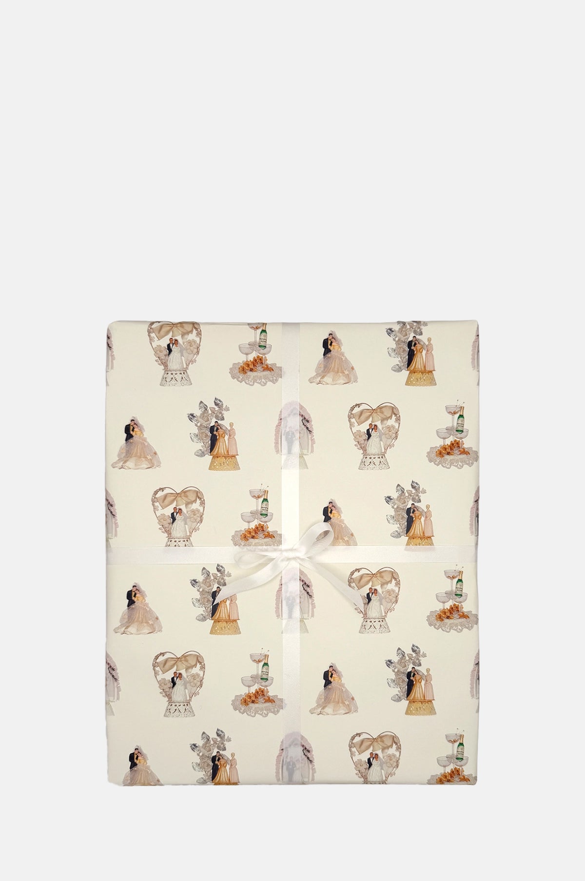 Canonbury Press Wedding Cake Topper Wrap Set of 3.