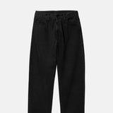 Carhartt WIP Landon Pant Black Stone Wash.
