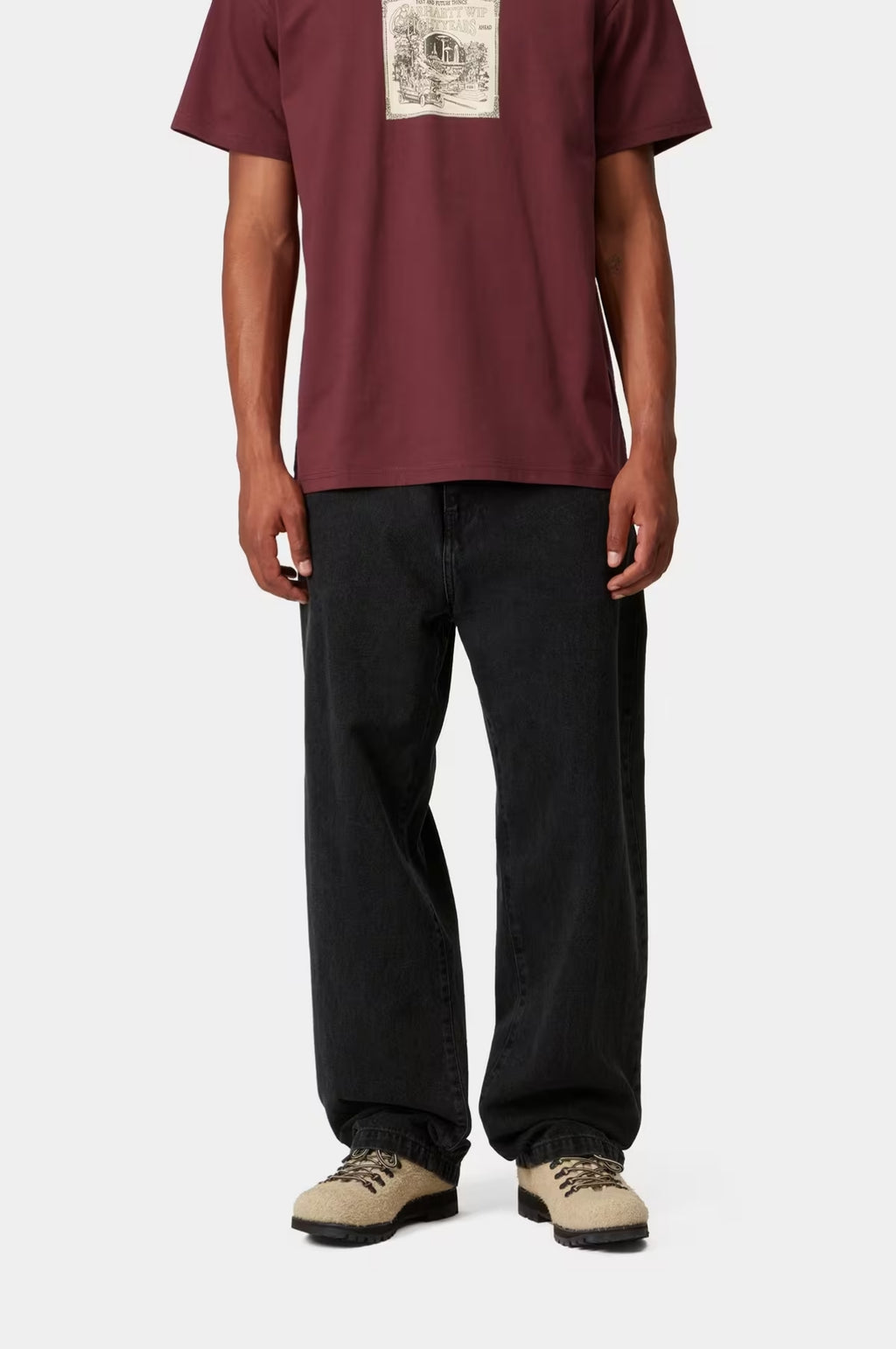 Landon Pant Black Stone Wash