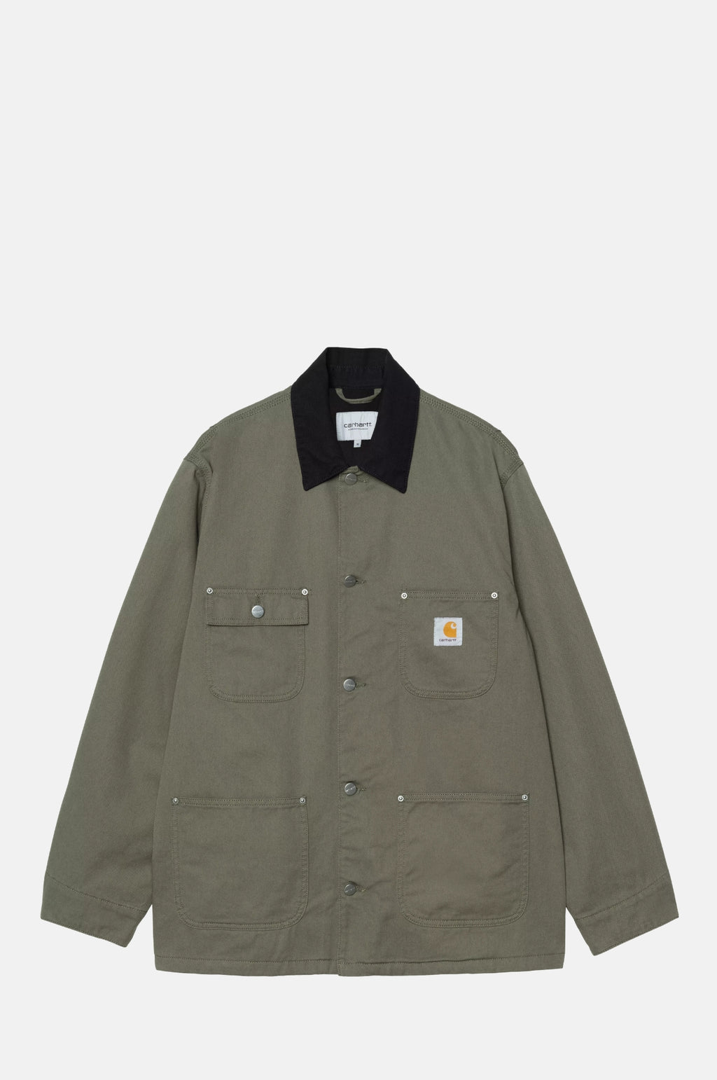 Carhartt WIP OG Chore Coat Leaf/Black.
