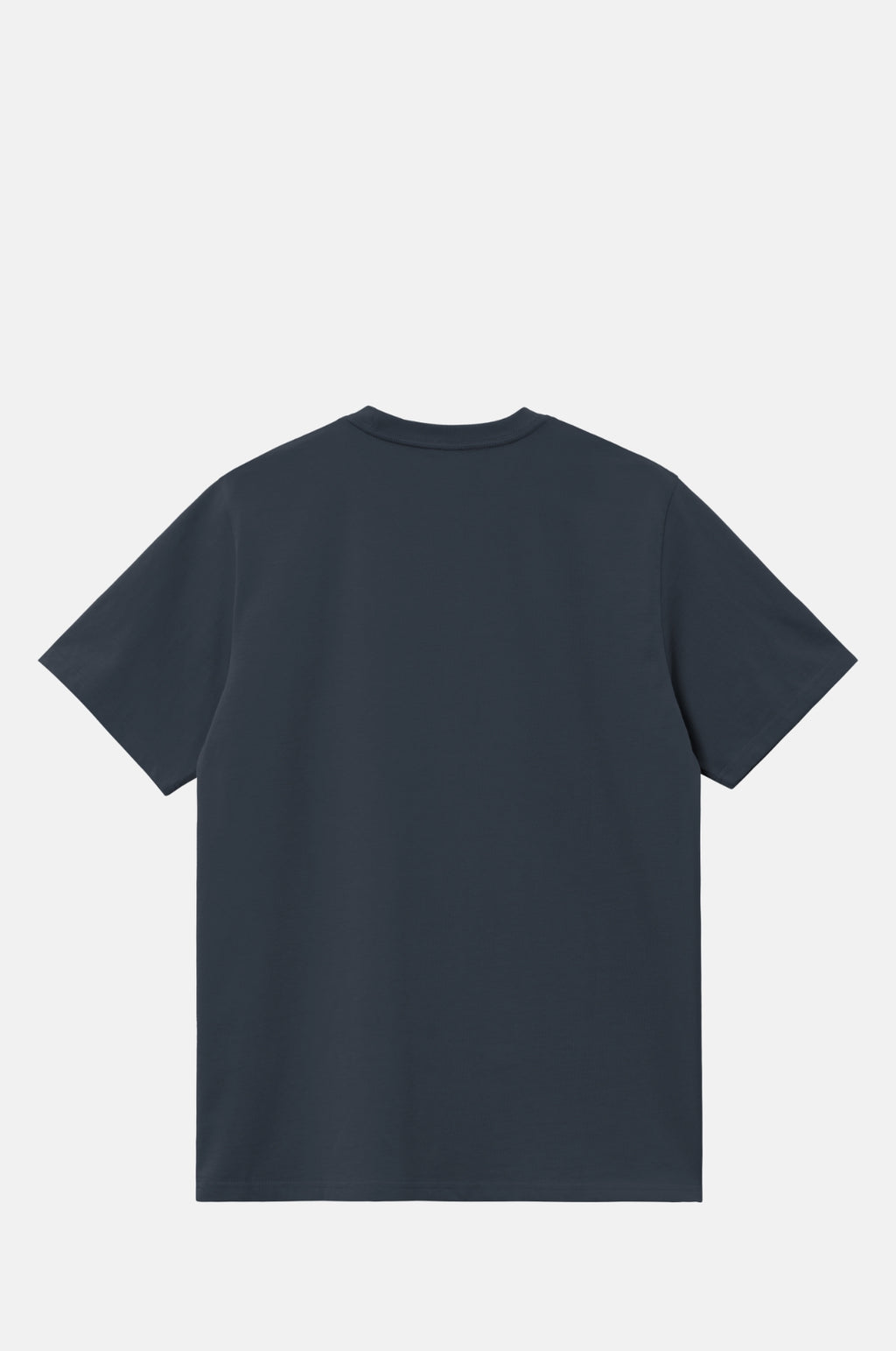 S/S Script Embroidery T-Shirt Deep Night/White