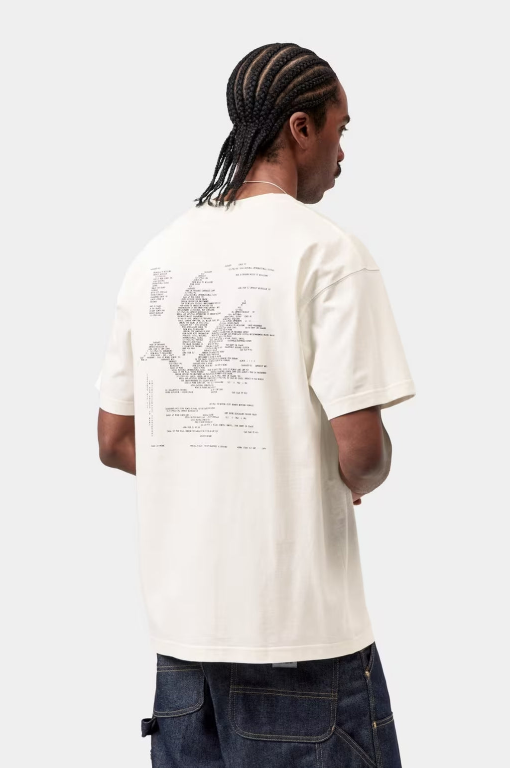 S/S Punched T-Shirt Wax