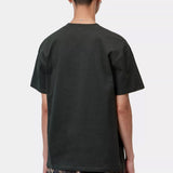 S/S American Script T-Shirt Raven
