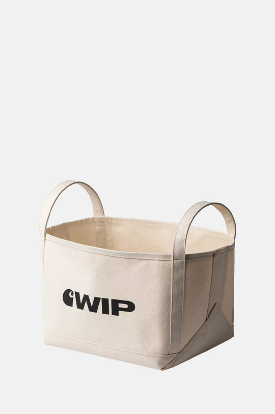 WIP Magazine Canvas Basket