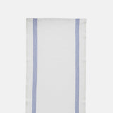 Charvet Lustrcu Tea Towel Blanc Bleu.