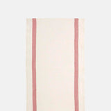 Charvet Lustcru Tea Towel Blanc Rouge.