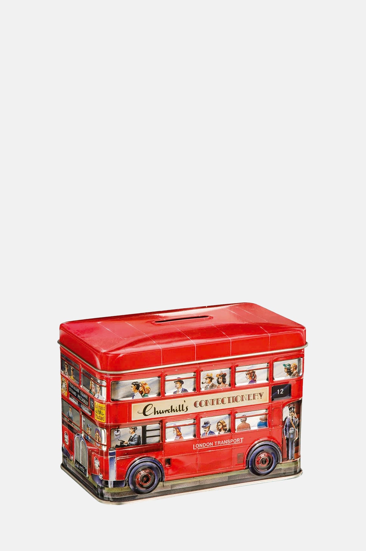 Churchills Confectionery London Bus English Toffee Gift Tin.