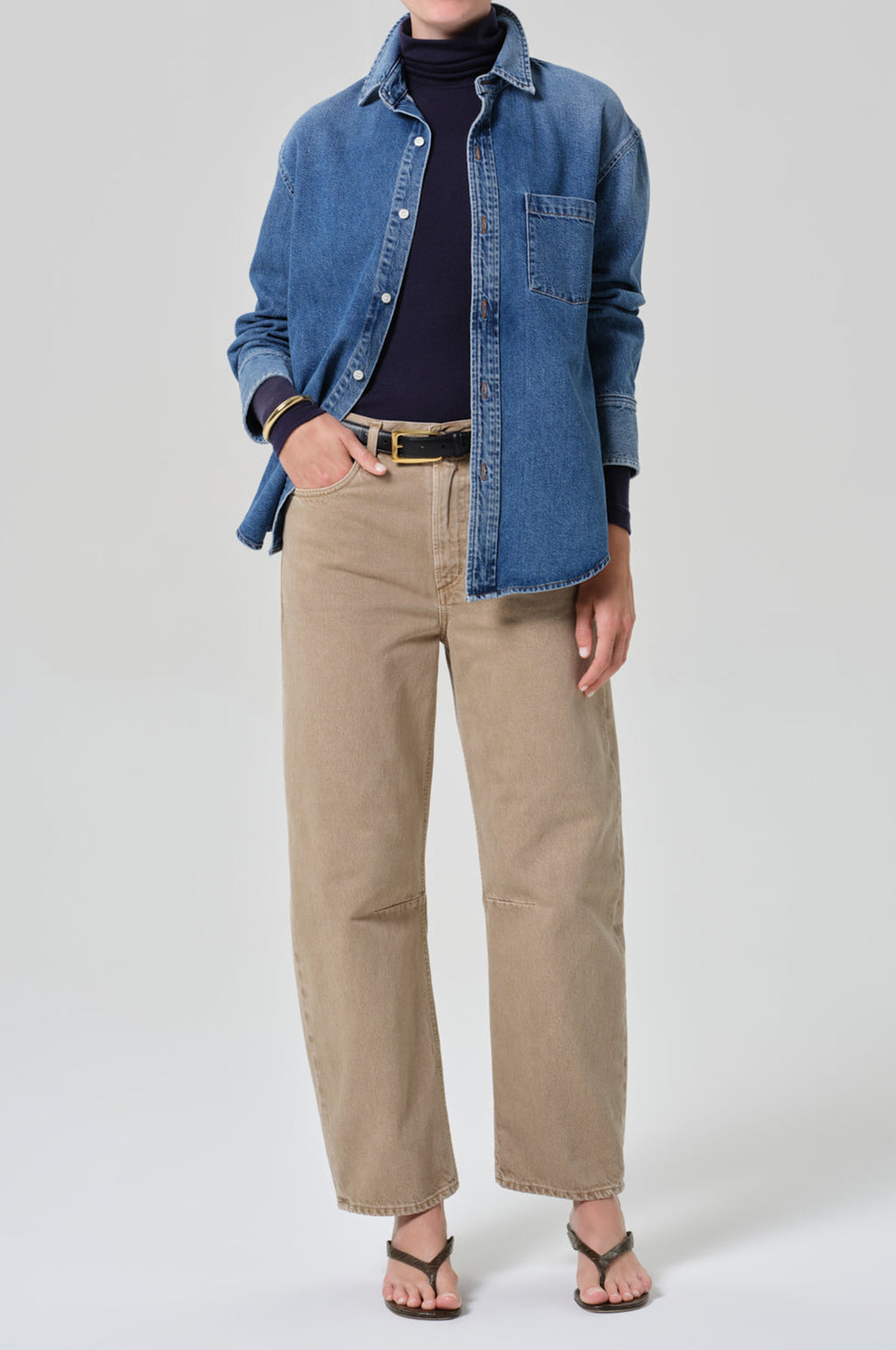 Carter Shirt Chaya Mid/Light Indigo