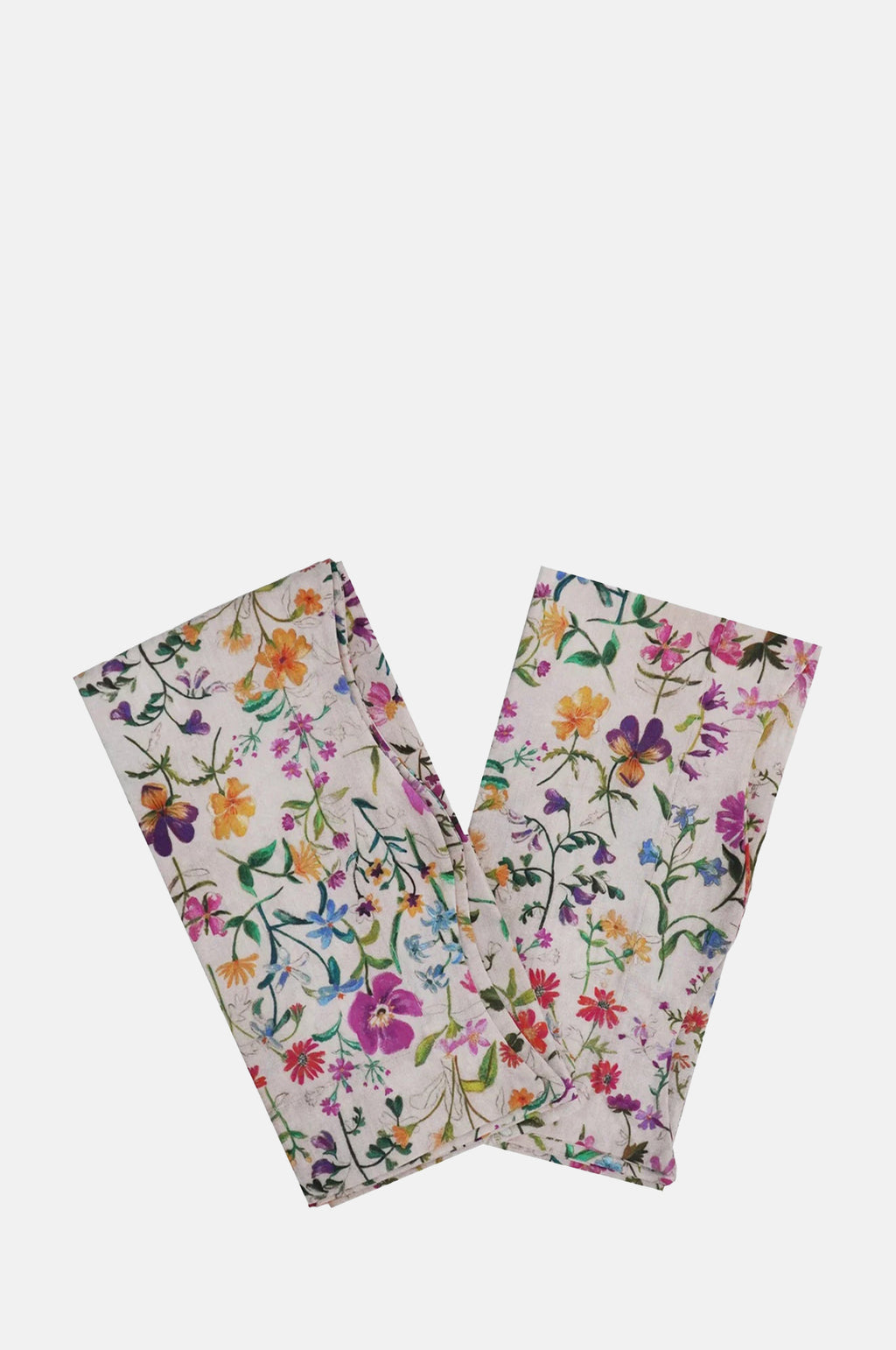 Coco and Wolf Linen Garden Wavy Napkin Set.