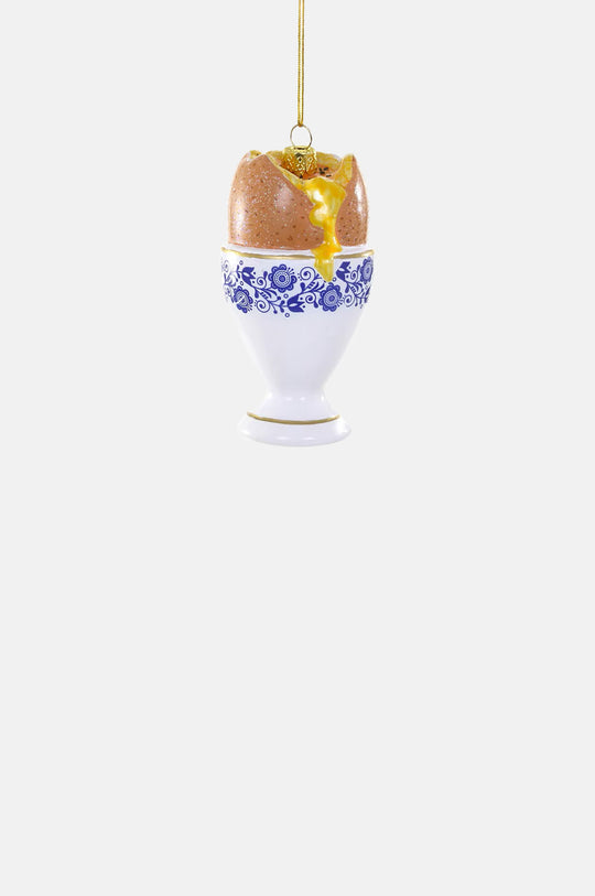 Egg In Egg Cup Ornament