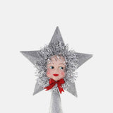 Cody Foster and Co Doll Face Tree Topper Silver.