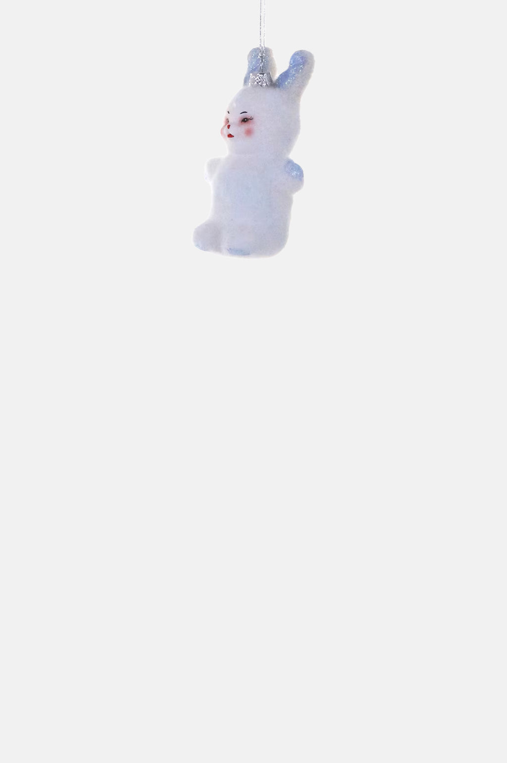 Cody Foster Vintage Rabbit Ornament Blue.