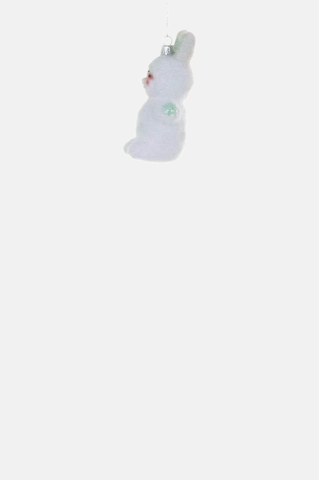 Cody Foster Vintage Rabbit Ornament Green.