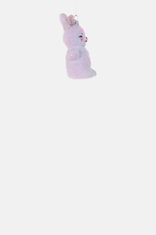 Vintage Rabbit Ornament Pink