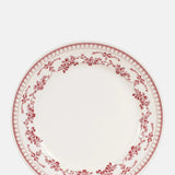 Comptoir de Famille Faustine Dinner Plate Burgundy.