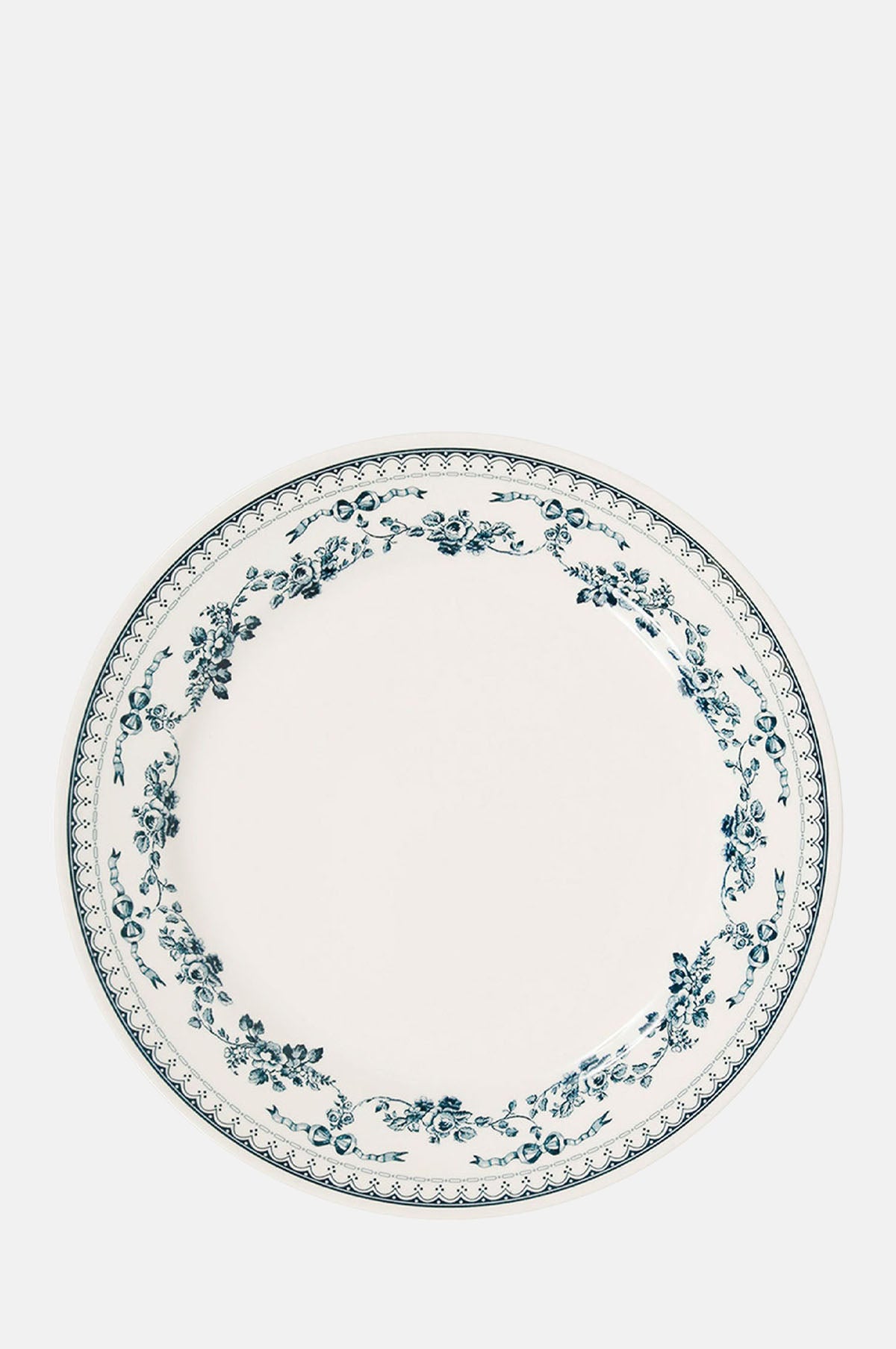 Comptoir de Famille Faustine Dinner Plate Old Blue.