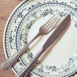 Faustine Dinner Plate Old Blue