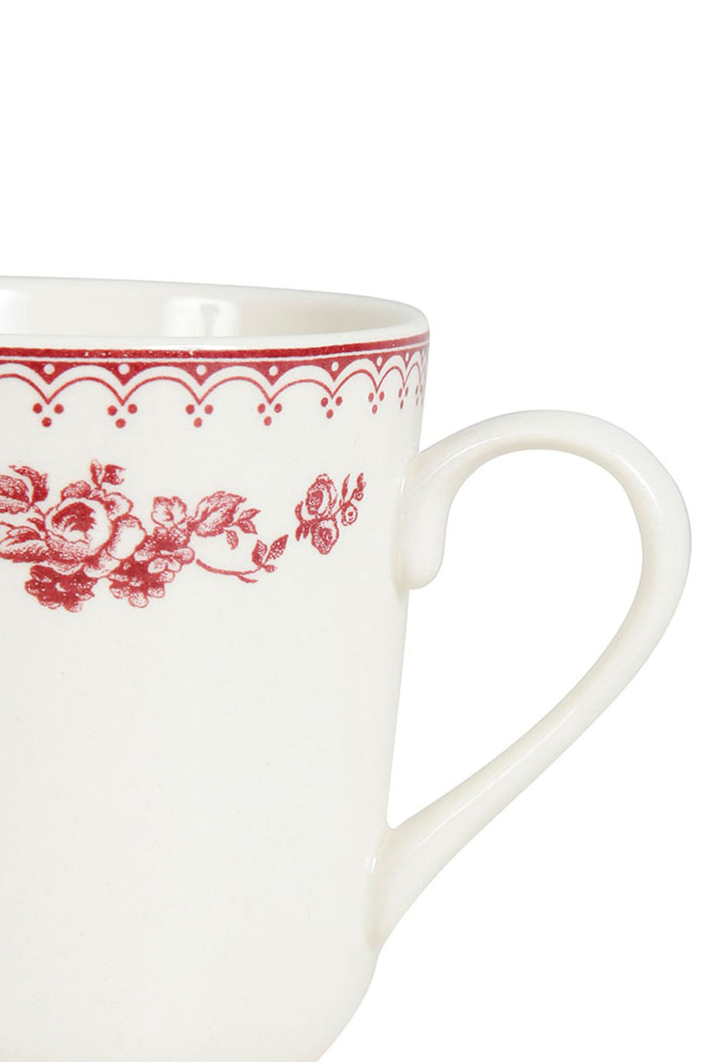 Faustine High Cup Burgundy