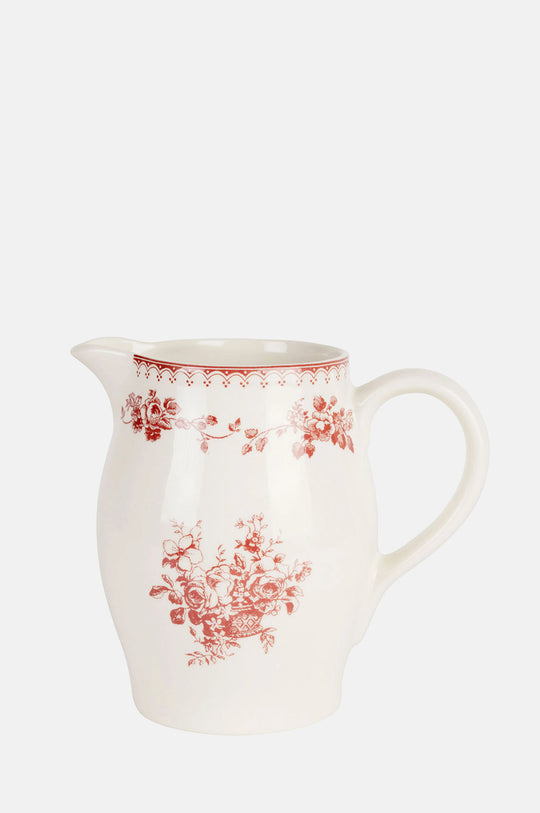 Faustine Jug Burgundy