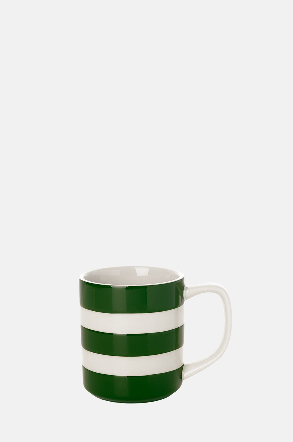 Cornishware 10oz Mug Adder Green.