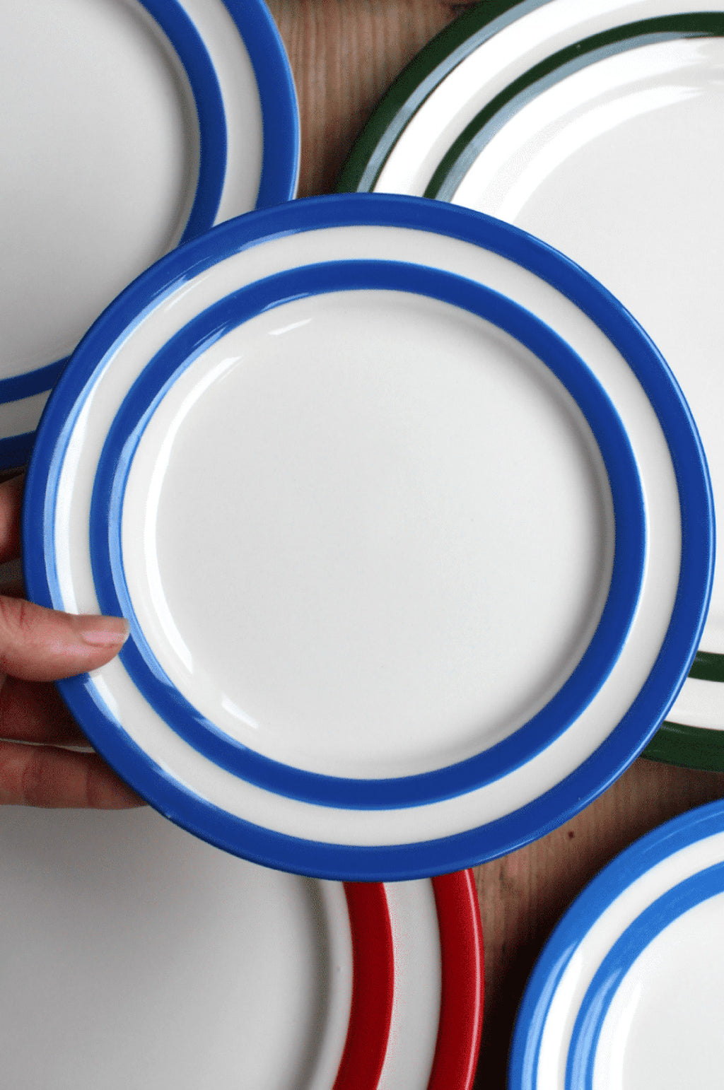 Breakfast Plate Cornish Blue