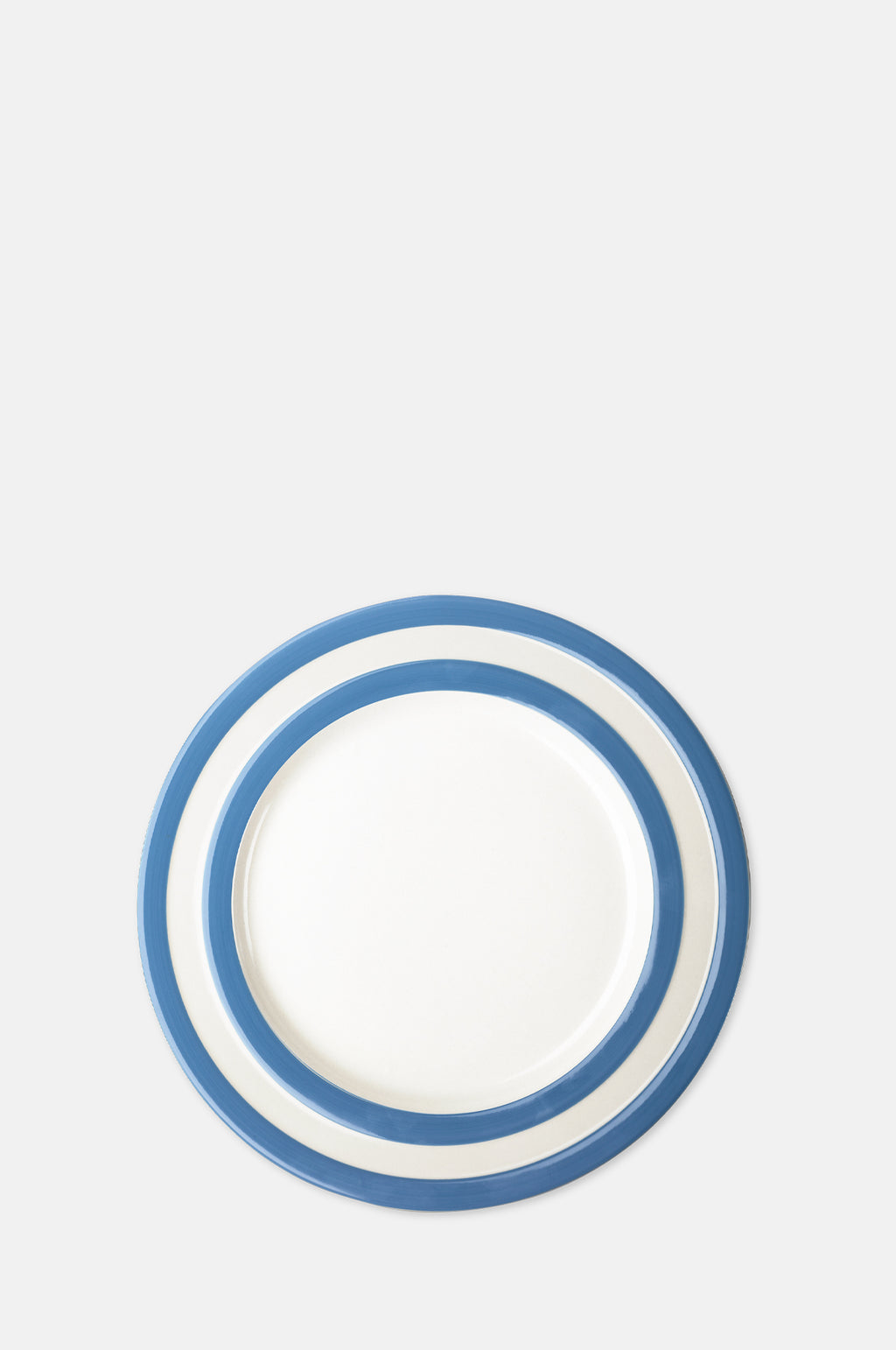 Cornishware Main Plate Cornish Blue.