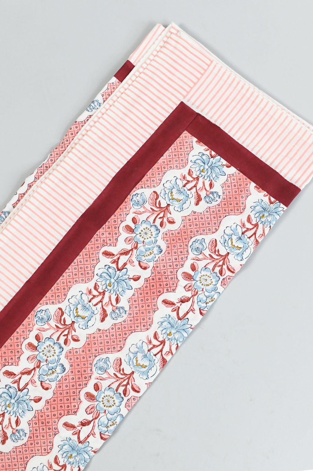 Pink Blooming Trellis Tablecloth