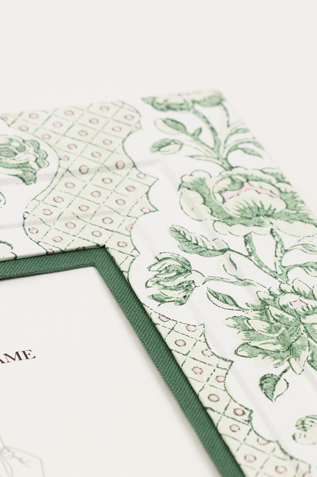 Wall Picture Frame Blooming Trellis Green