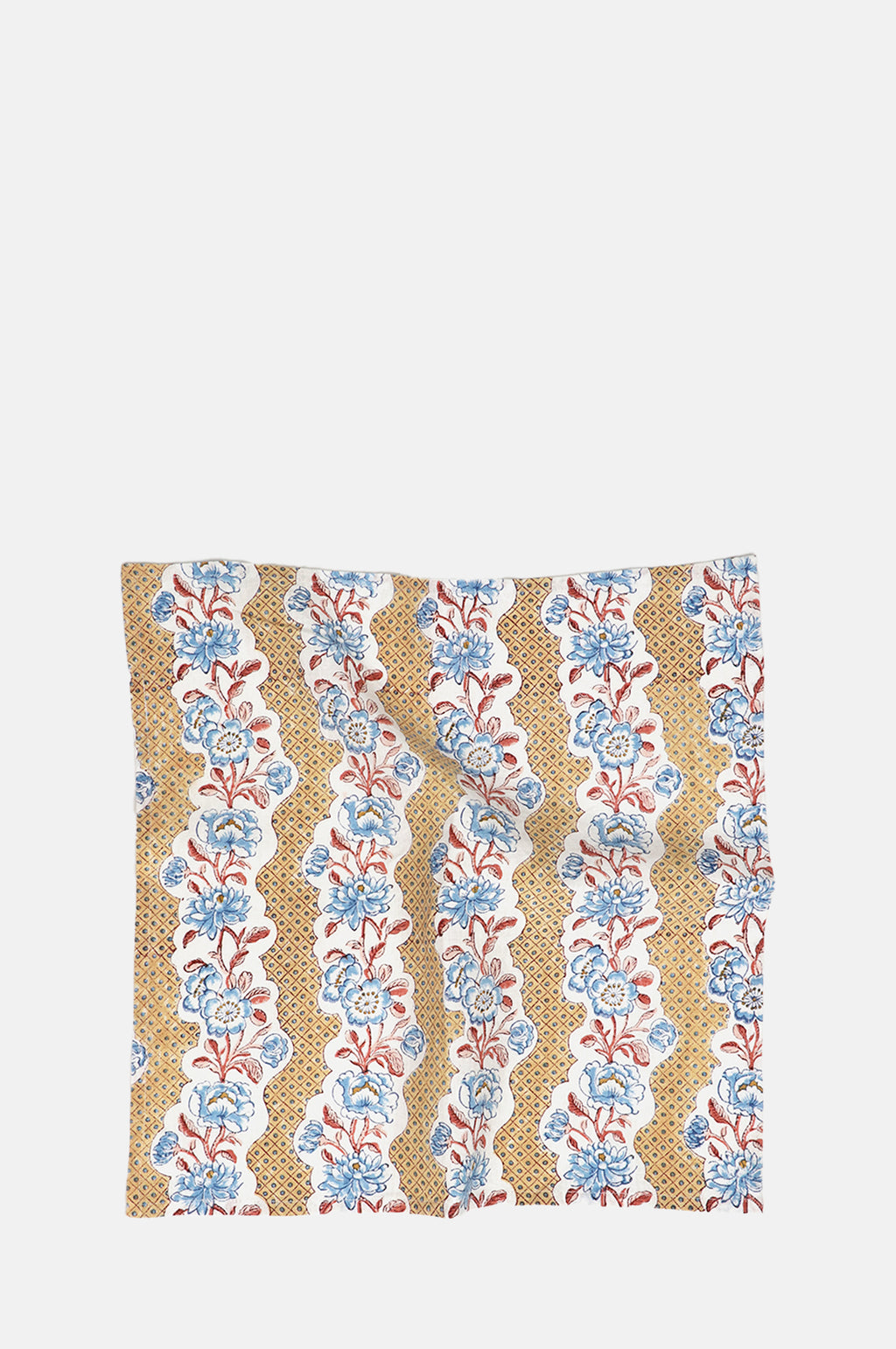 Yellow Blooming Trellis Napkin Set of 2