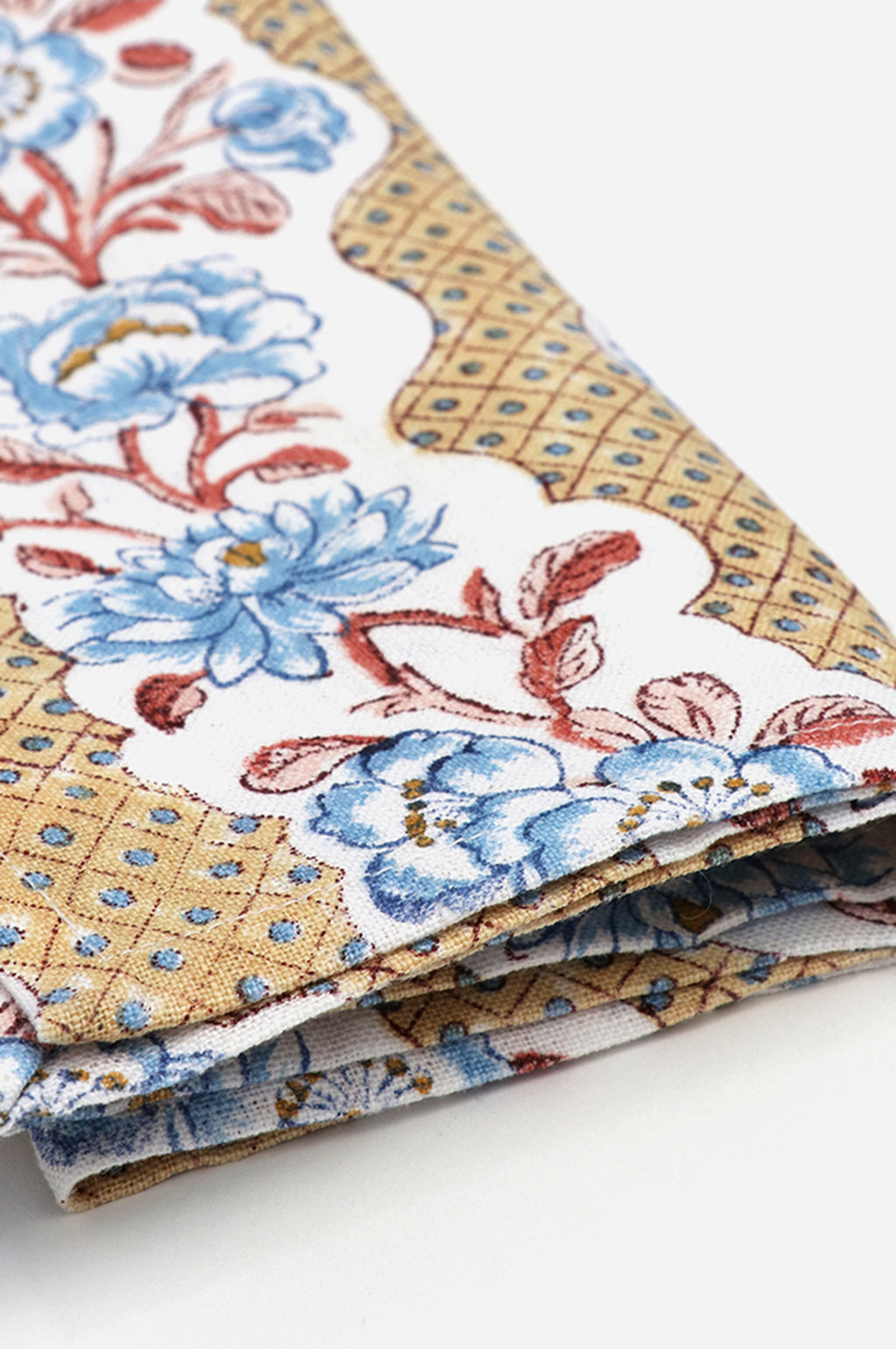 Yellow Blooming Trellis Napkin Set of 2