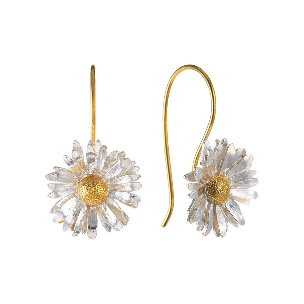 A.M. Big Daisy Hook Earrings