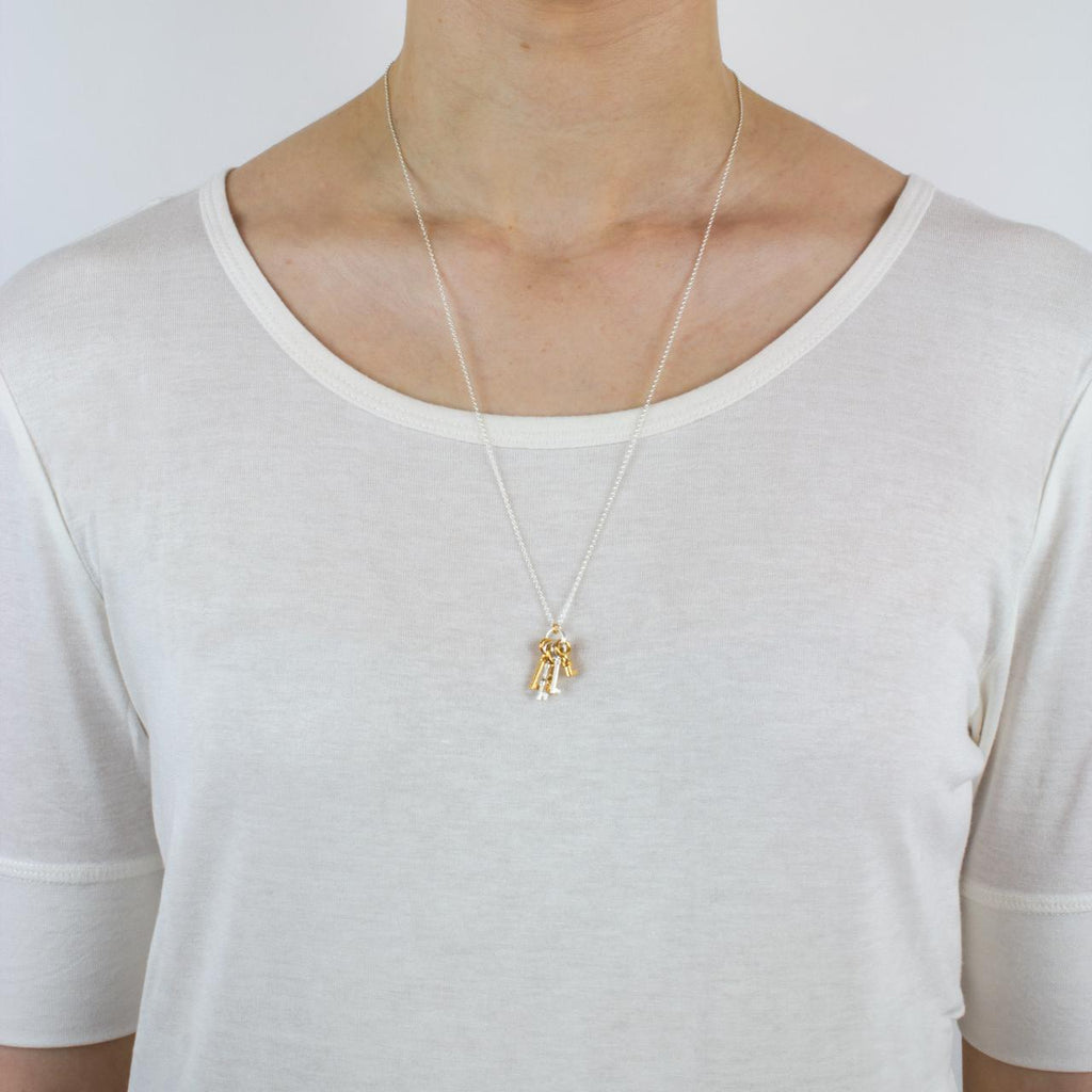 A.M. Bunch of Keys Necklace