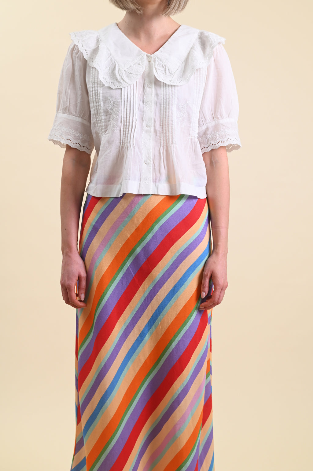 Ardith Skirt Capri Stripe Multi