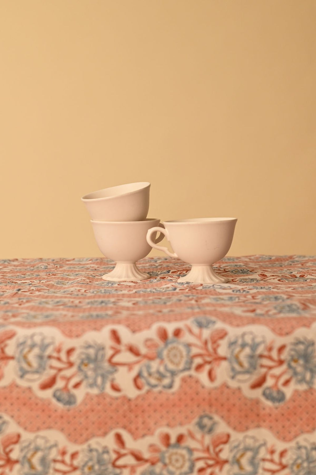 Pink Blooming Trellis Tablecloth