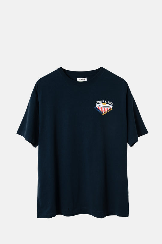 All Day Breakfast Tee Navy