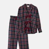 Damson Madder Antonella PJ Set Flannel Tawny Check.