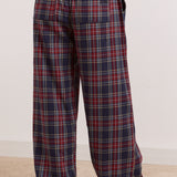 Antonella PJ Set Flannel Tawny Check