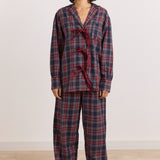 Antonella PJ Set Flannel Tawny Check