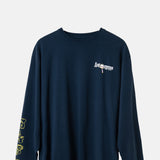 Damson Madder Antonyms LS Graphic Tee Navy.