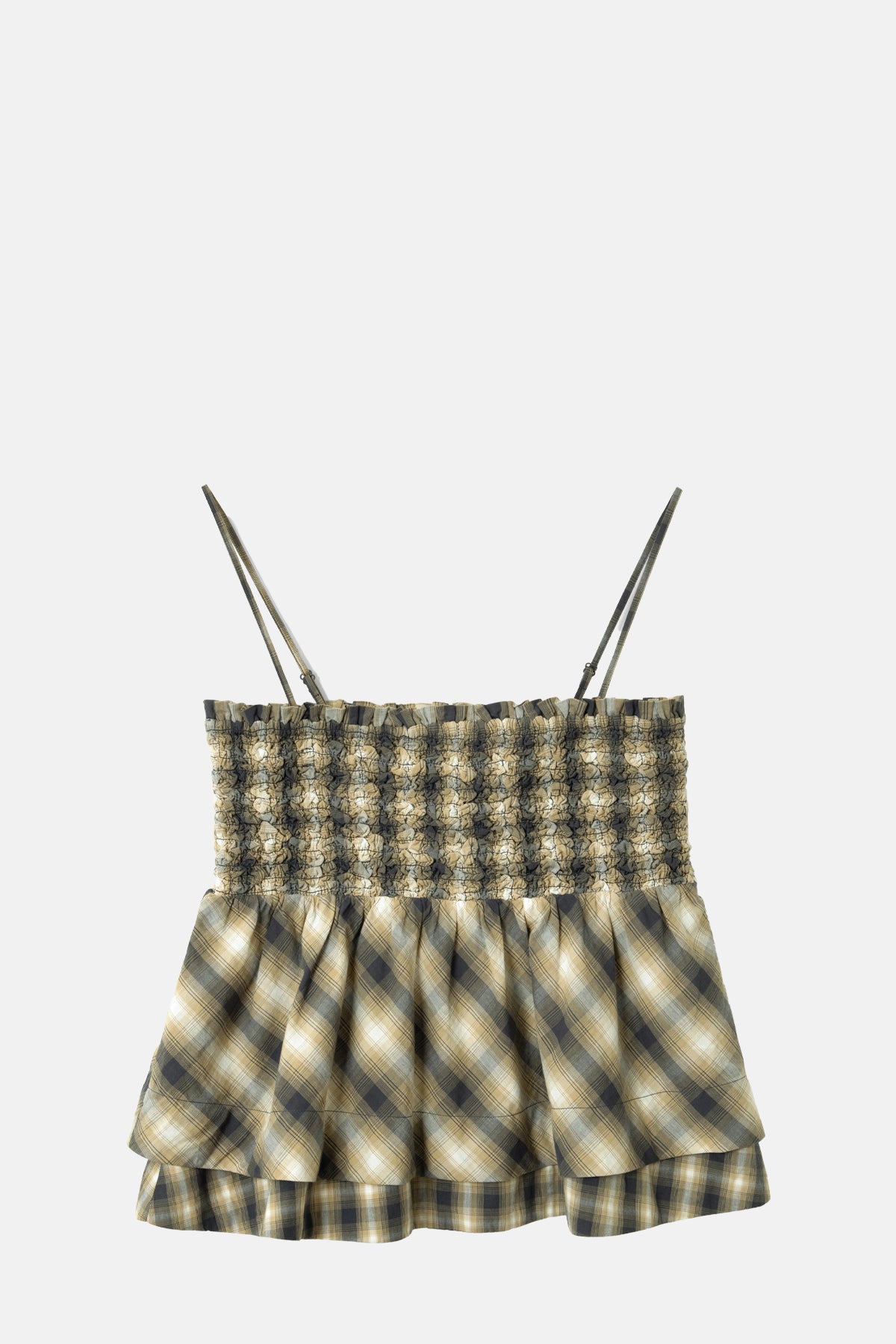 Damson Madder Azalea Cami Cardamon Check Mixed.
