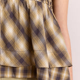 Azalea Cami Cardamon Check Mixed