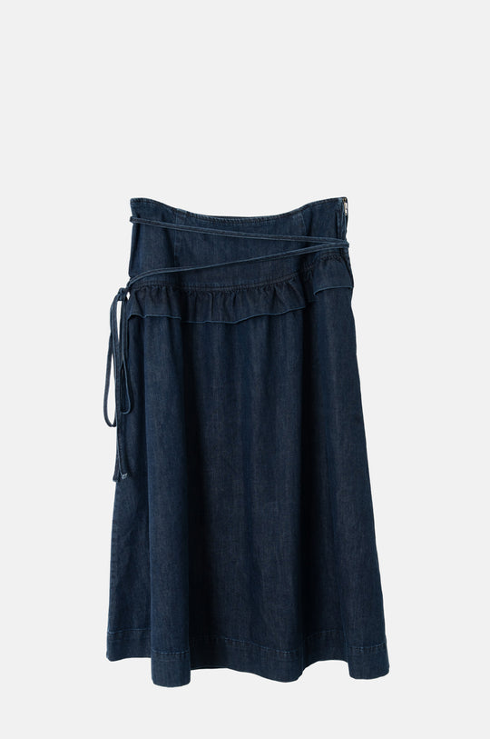 Bellamie Skirt Dark Indigo