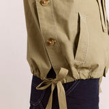 Blake Hooded Top Sage