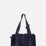 Damson Madder Brooke Frill Barrel Bag Navy.