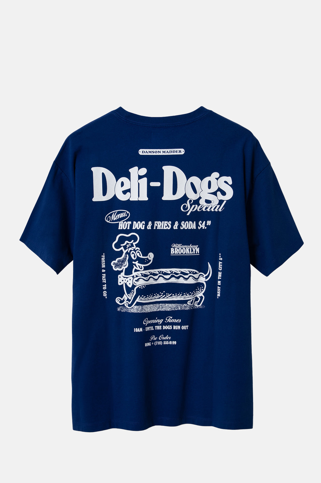 Deli Dog SS Tee Blue
