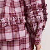 Elio PJ Set Berry Lilac Check