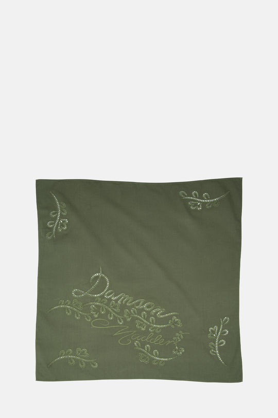 Embroidered Headscarf Khaki