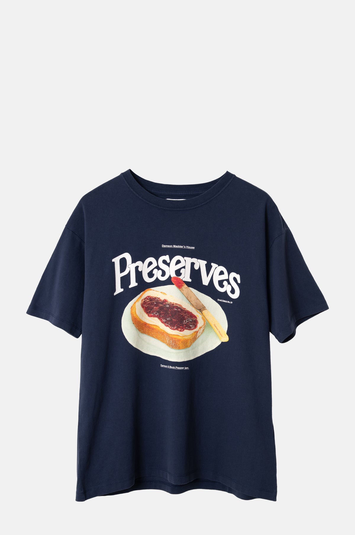 Damson Madder House Preserves SS Graphic Tee Blue.