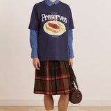 House Preserves SS Graphic Tee Blue