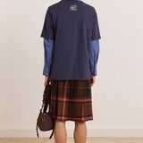 House Preserves SS Graphic Tee Blue